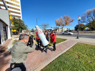 The Recognition Roadtrip Bottle kicks off its Roswell, New Mexico voyage with our great heroes on Dec. 7, 2021. Both the Roswell team and a film crew are poised to document our team’s adventures.